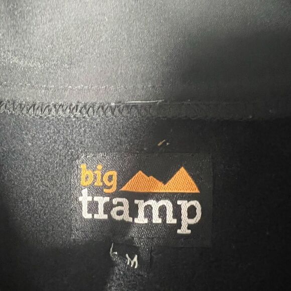 Vintage Big Tramp Windbreaker Black Size M - Picture 5 of 10